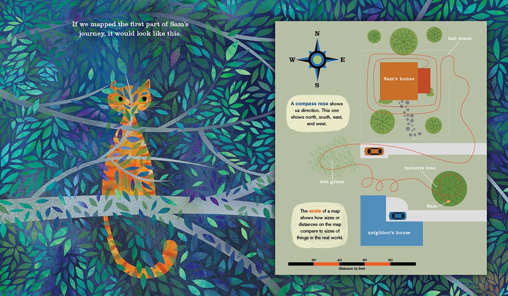 hesselberth's tweet photo. My recent book Mapping Sam just received a Merit award from 3x3's International Illustration Annual No. 16. Hurrah! #kidlit #kidlitart #picturebooks #picturebook #childrensbooks #geographyawarenessweek #mappingsam https://t.co/O7OyEaNywQ