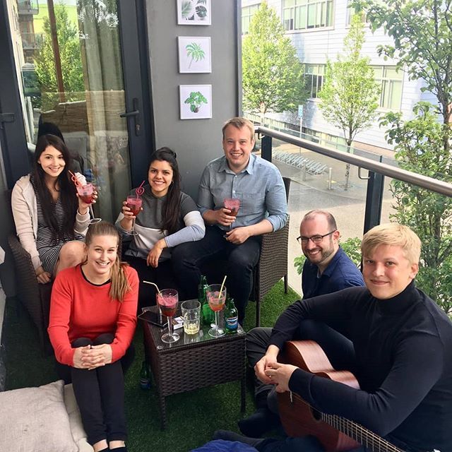MJ_carlier's tweet photo. Had a really nice time yesterday at @lulusalles balcony party. Thanks for everything!
#balconyparty #bestteamever #NGINX #colleagues https://t.co/DRz9NlTw7h