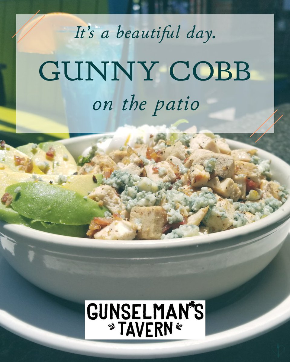 GunselmansTav's tweet photo. Sunshine, a salad and a blue drink on the patio. #Cleveland #FVP #CLEpatio @clevelanddotcom @ClevelandMag @Cle2NITE @clewknd @ClevelandScene @obj @Browns @ https://t.co/jieFPGV6NO