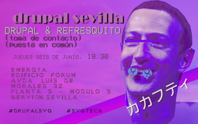 DrupalSevilla's tweet image. Próximo jueves seis de junio, tomamos contacto a las 18:30. Más datos en el cartel anunciador.
¡Os queremos!
#drupal #drupalsvq #svqtech