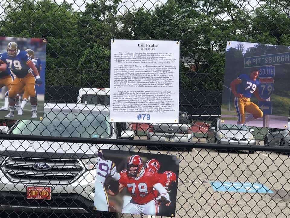 JM_OLine_Camp's tweet image. Paying tribute to the originator of the #PancakeBlock