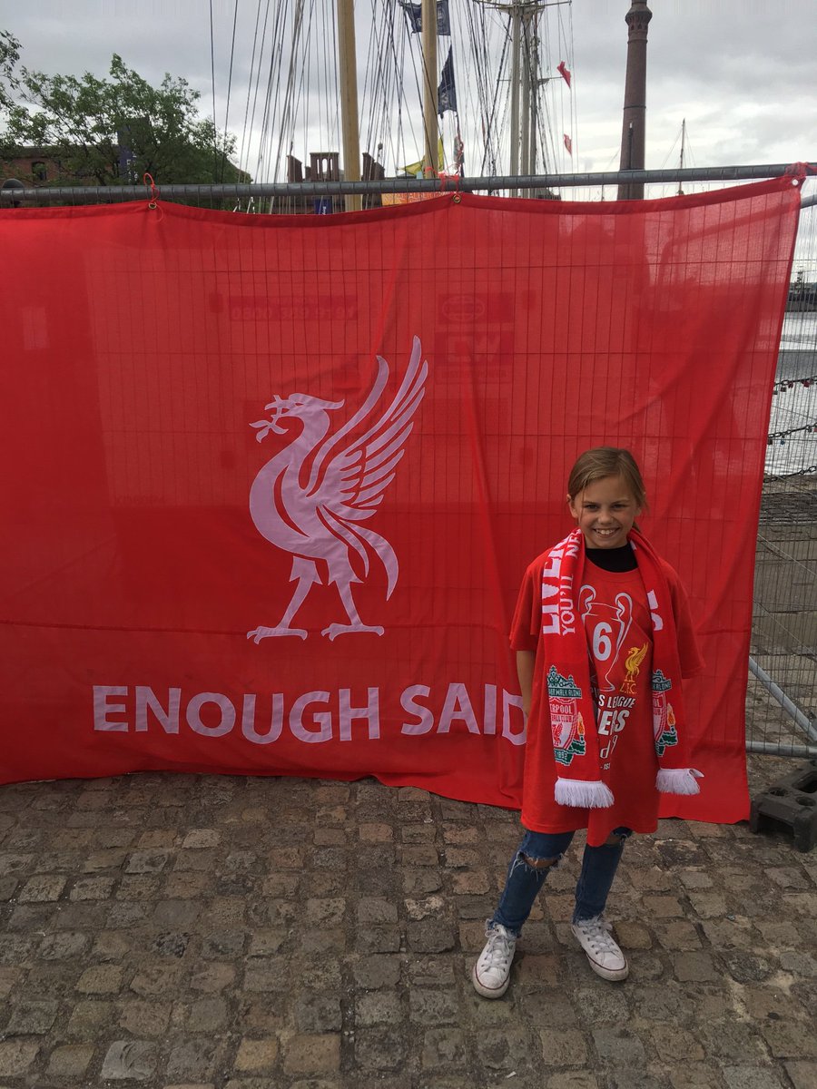 ChloeWharton19's tweet photo. Speaks for itโs self @LFC #LFC #championsofeurope2019 #6TimeWinners https://t.co/DcL4DOi8vy