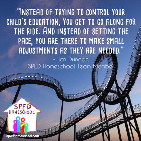 SPEDHomeschool's tweet photo. “Instead of trying to control your child’s education, you get to go along for the ride. And instead of setting the pace, you are there to make small adjustments as they are needed.”

#spedhomeschool #giftedlearner #specialneeds #homeschool

https://t.co/50wd3EHKpC https://t.co/2B8PvXlRXX
