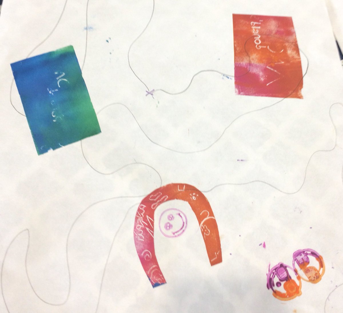 seaternprint's tweet photo. “Where are you now?” &amp; other key questions .... exploring creative print ideas with children &amp; young people in care @wearebluecabin #southtyneside #lifestorywork #creativeprintsession https://t.co/Sp48S7eiUV