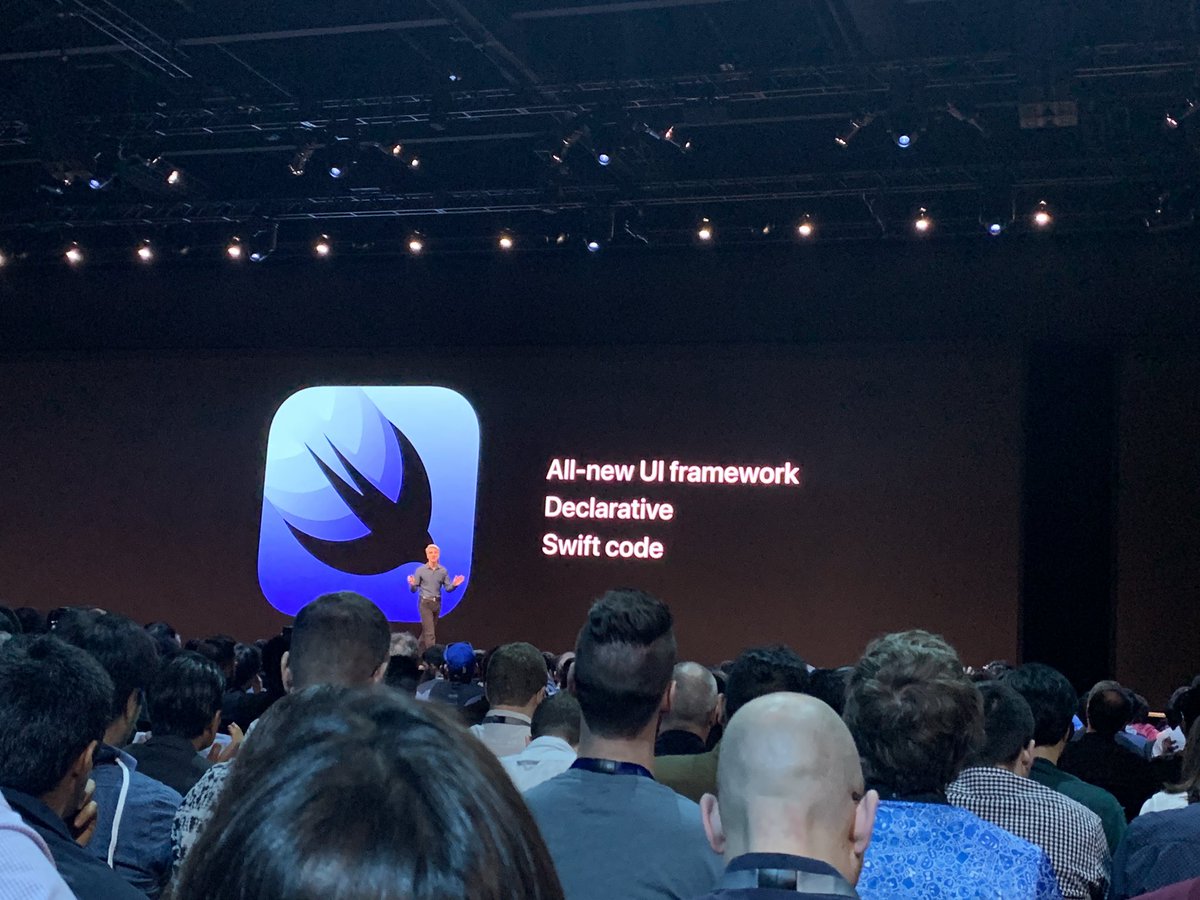 Melinda_DS's tweet image. Là, ça devient plus technique avec l’arrivé de SwiftUI. #WWDC19
