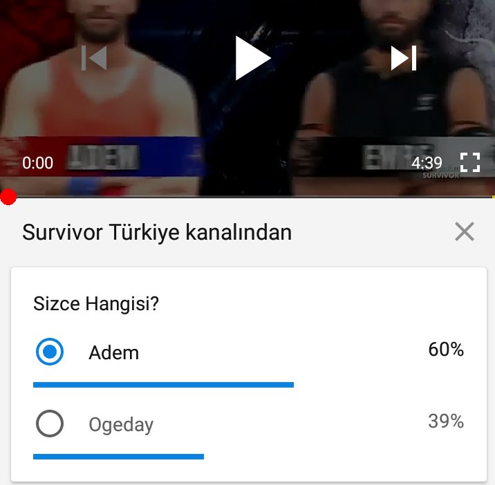 basimdolandi's tweet photo. Adem farkını yine ortaya koymuş😎 Adam rakipsizz👊 #survivor2019 https://t.co/NQbBi6kQa0