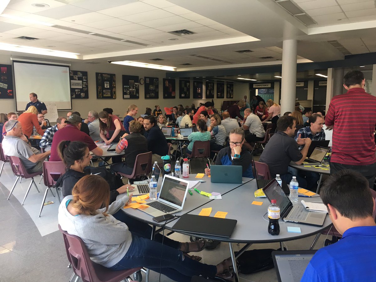 ashrusson's tweet photo. It’s the second day of summer and these #asdscience teachers are working through their standards to ensure student success. #asdvision19 @alpineschools https://t.co/Mco0VCwF9d