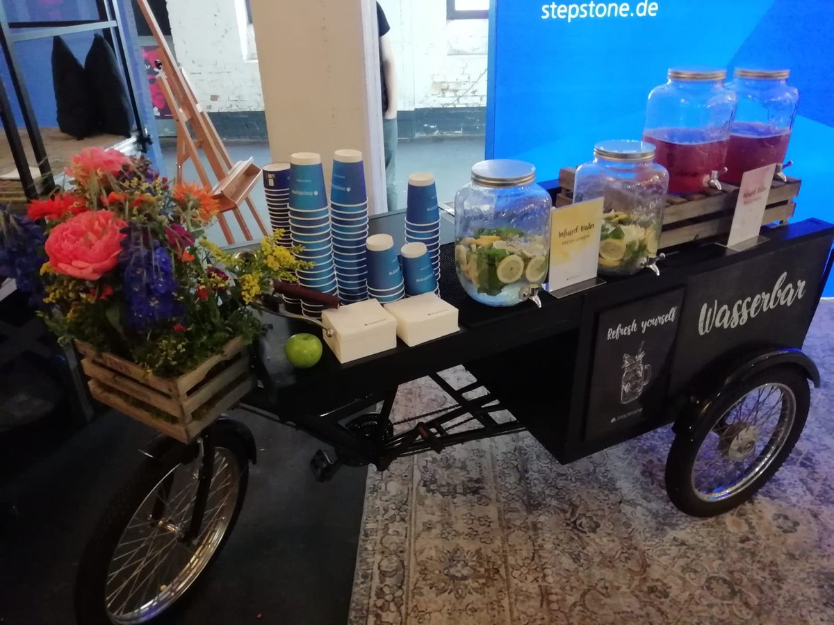 Frozen Yogurt Bike.  #Messeservice #messe #düsseldorf