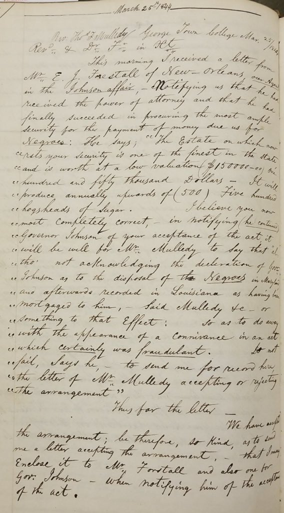 GU Slavery Archive tweet media