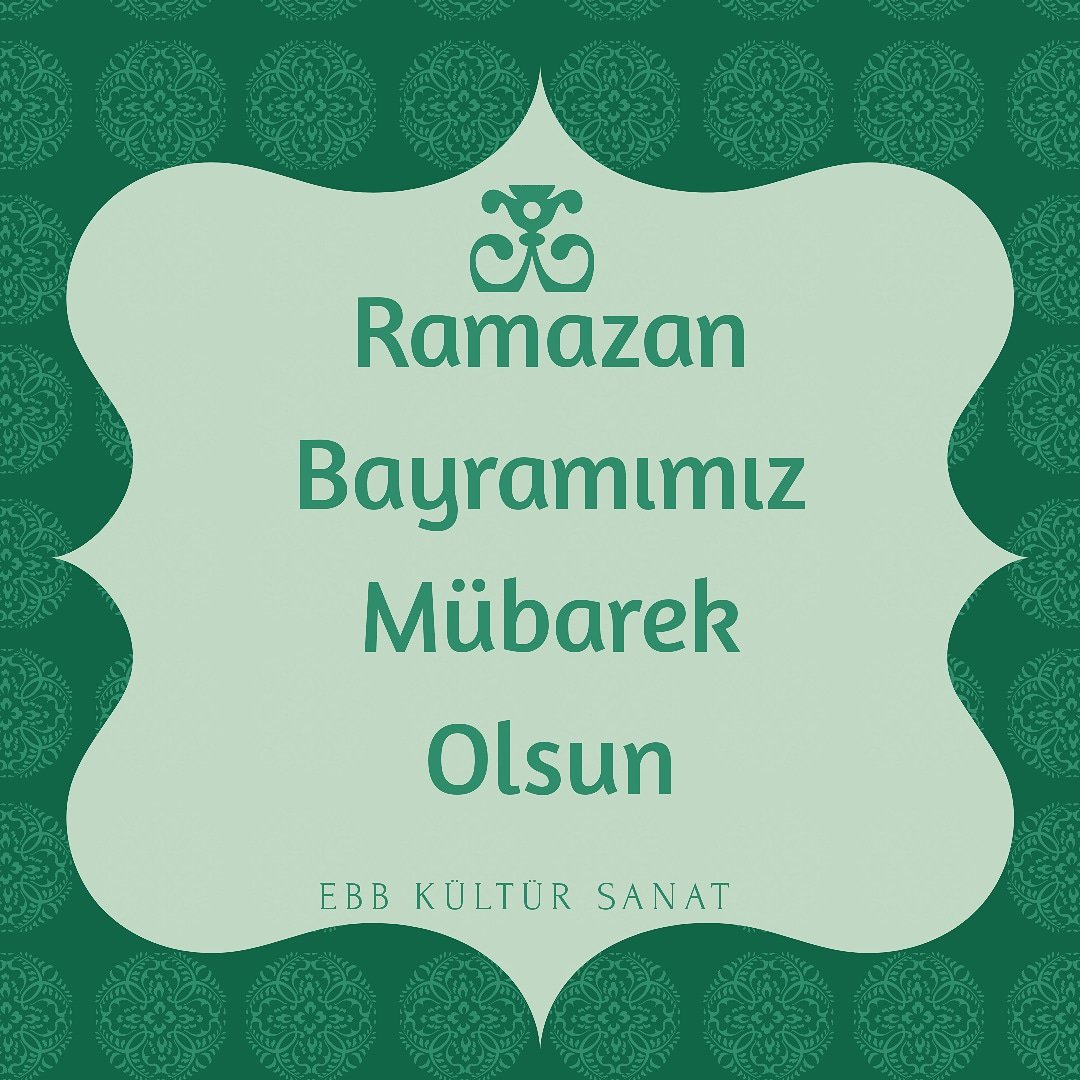 Dostluğu, sevgiyi ve geleceği… Aşımızı, ekmeğimizi, soframızı… Hüznümüzü, acımızı, yalnızlığımızı paylaştığımız; birlik ve beraberliğimizi, kardeşlik ve dostluğumuzu en sıcak şekilde hissedeceğimiz mübarek Ramazan Bayramınızı tebrik ediyoruz.

#kültürsanaterzurum 
#iyibayramlar
