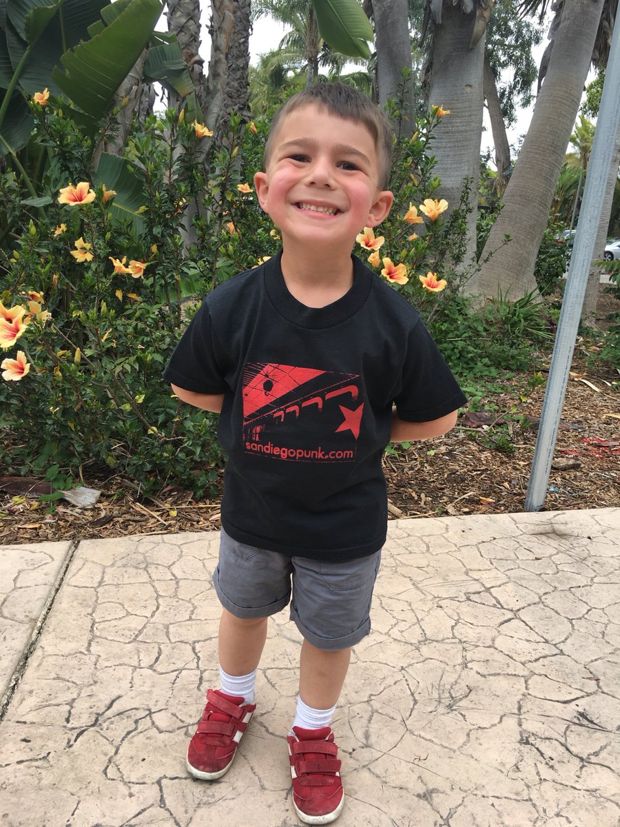 I've been saving this <a href="/sandiegopunk/">San Diego Punk</a> T-shirt for about 16 years to give to this guy!