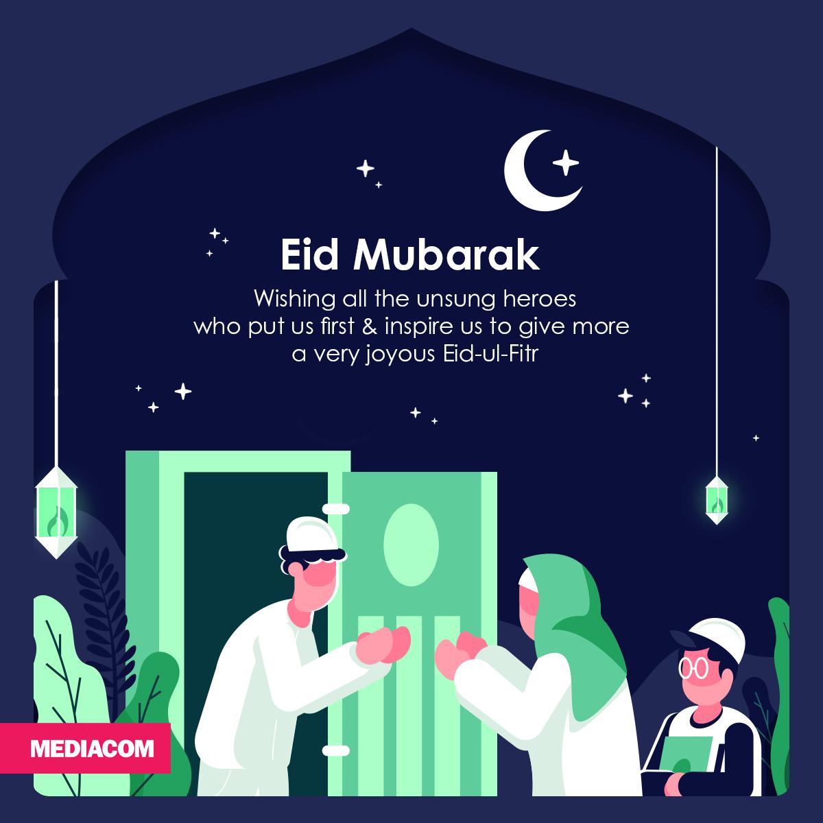 MediacomMENA's tweet photo. To all the unsung heroes in our lives, #EidMubarak 🌙 https://t.co/SOMBev26Wa