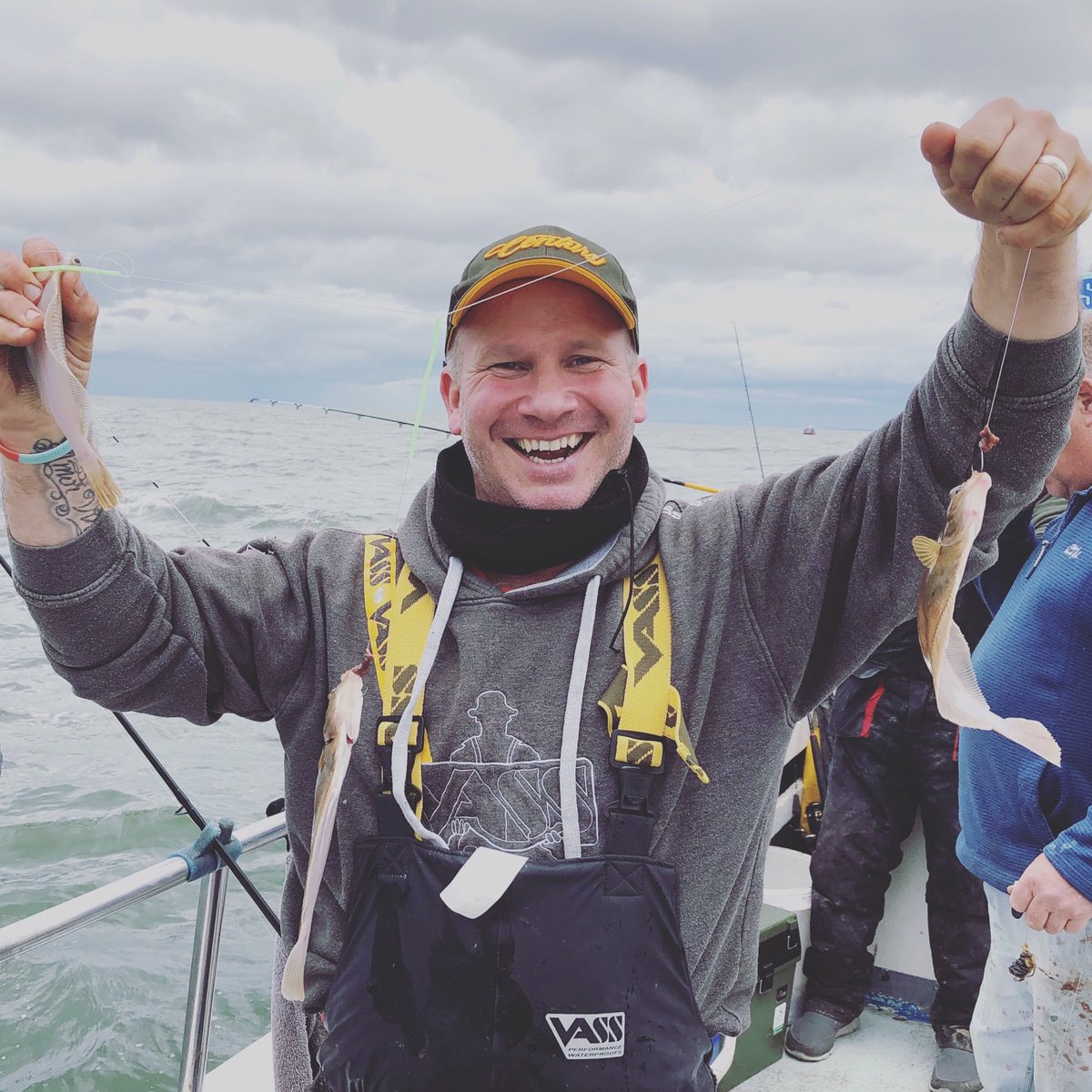 Teamcodeds's tweet photo. Matty enjoying a busy few hours on the boat before the weather changed . https://t.co/xfda20jMmj