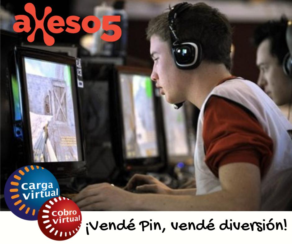 CargaVirtualAR's tweet photo. ❗️Vende pines de #Axeso5 ‼️ Seguimos sumando beneficios para vos y tu punto de venta 😉 Toda la info aquí 👉 https://t.co/ozueRves1n 💻🕹
#CargaVirtualTeDaMás #Axeso5 #NuevoServicio https://t.co/mJXoZ1BbhK