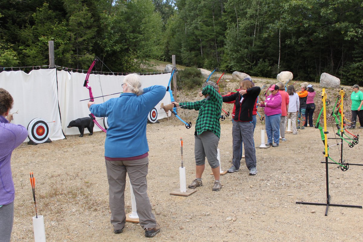 NHfishandgame's tweet photo. Registration is now open for the fall NH Becoming an Outdoors Woman #NHBOW weekend in September. Learn more https://t.co/oX9AAJWxo6 https://t.co/whkgbjGtu1