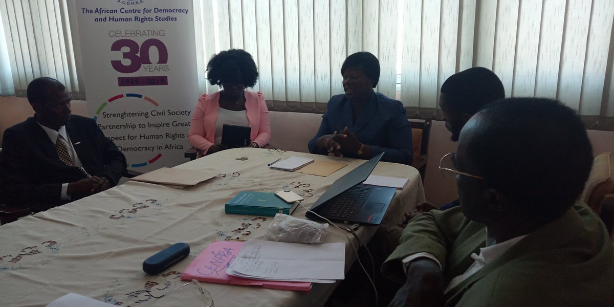 A delegation of Human Rights Activists and Experts from the Centre for Peoples Rights and Assistance of the Gambia visited the headquarters of the ACDHRS, in Senegambia, on Monday, 03rd June 2019.