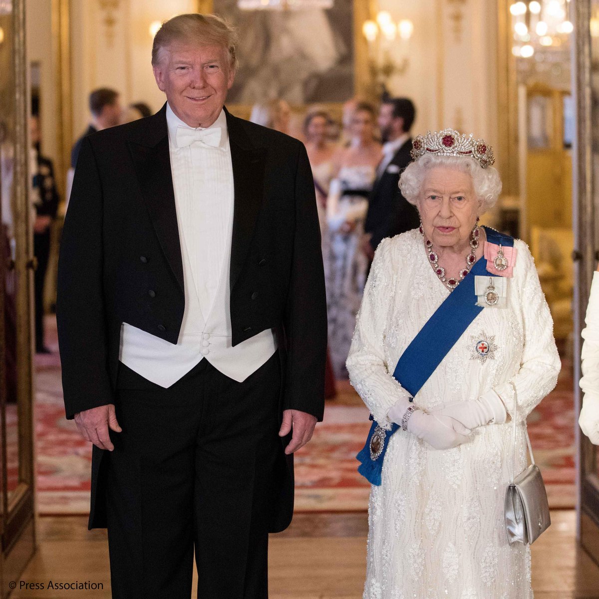 The Royal Family on Twitter: "'Mr President, as we look to the future, I am  confident that our common values and shared interests will continue to  unite us.' In her speech, The