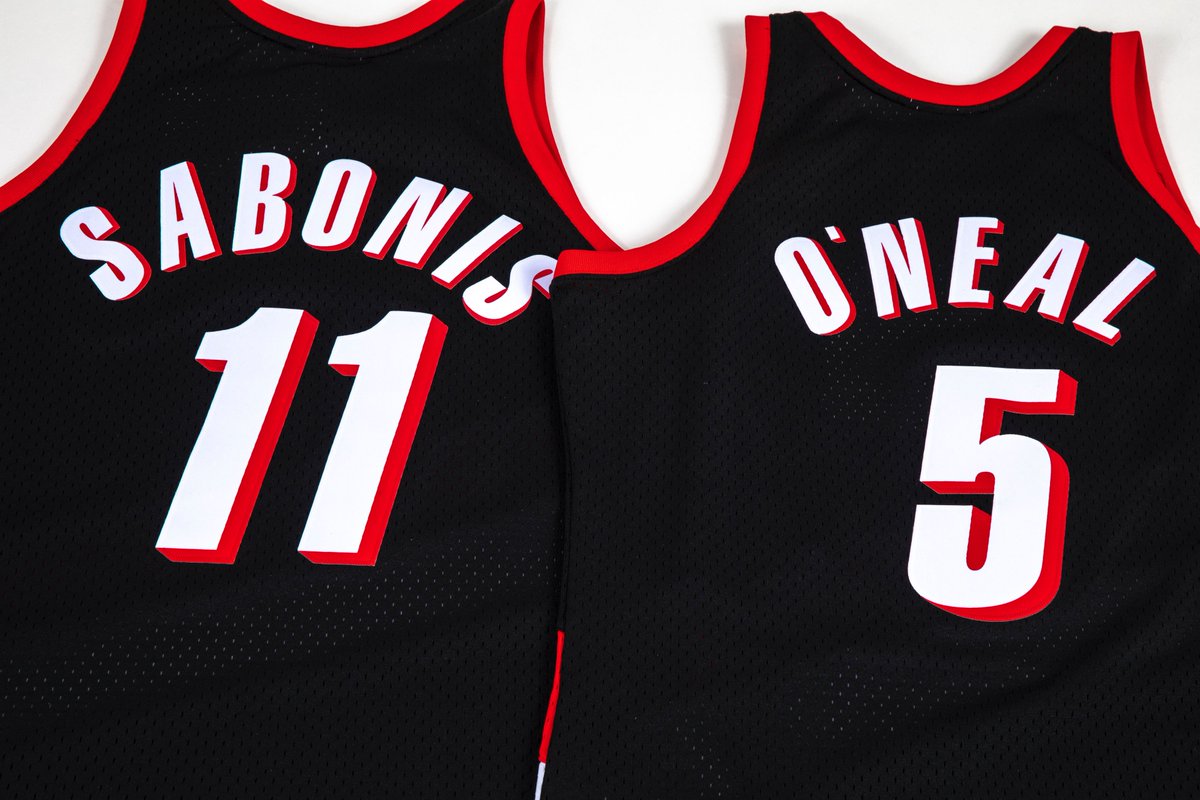 sabonis blazers jersey