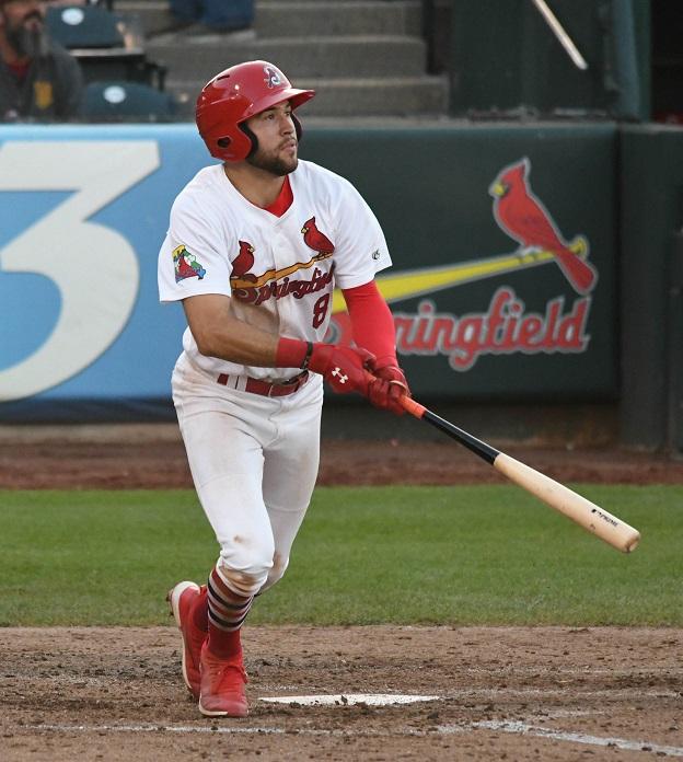Cardinals's tweet photo. Springfield Cardinals (AA) teammates RHP Junior Fernandez (10 G, 1.02 ERA, 24 SO, 2 SV) and OF Dylan Carlson (.304/.393/.559, 21 R, 17 RBI, 13 XBH) have been named our May Minor League Pitcher and Player of the Month. https://t.co/rsqQDMZz9W