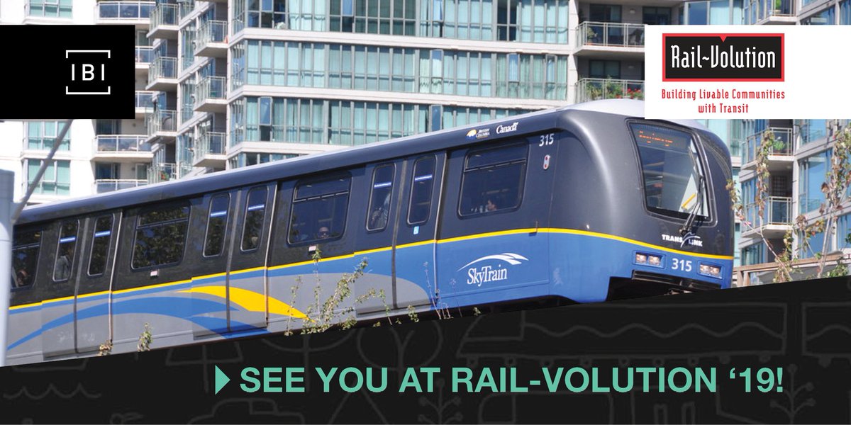 Join us at this year's #Railvolution in #Vancouver! This annual conference brings together international, national &amp; local perspectives on building livable communities with transit. For more information, visit the Events page on our website: ow.ly/zQGn50uvAuB