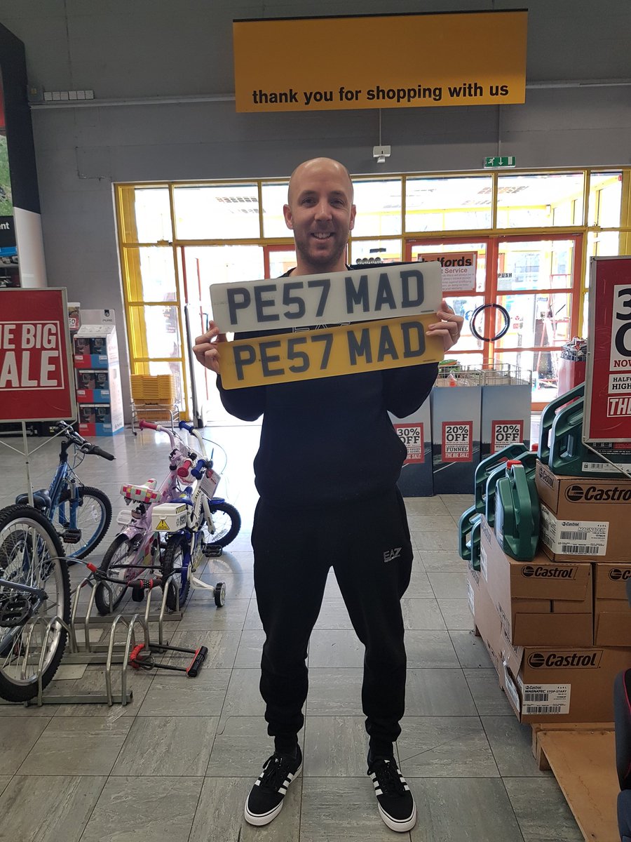 PestPorter's tweet photo. We do love a personalised plate https://t.co/Brhna034lF