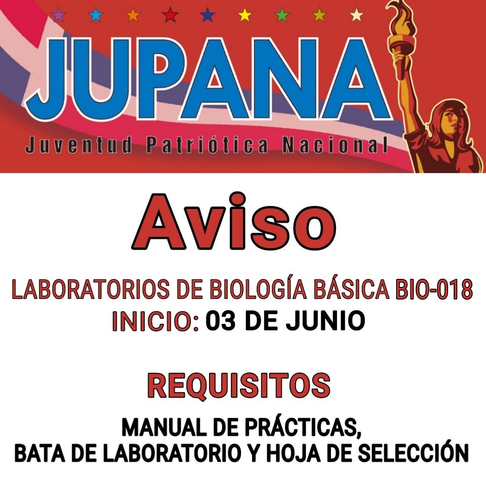 Jupana20's tweet photo. Laboratorios de #Biología #BIO018 inician hoy 3 de #Junio #Verano #UASD #Jupana20 https://t.co/JmAbrM2rLj