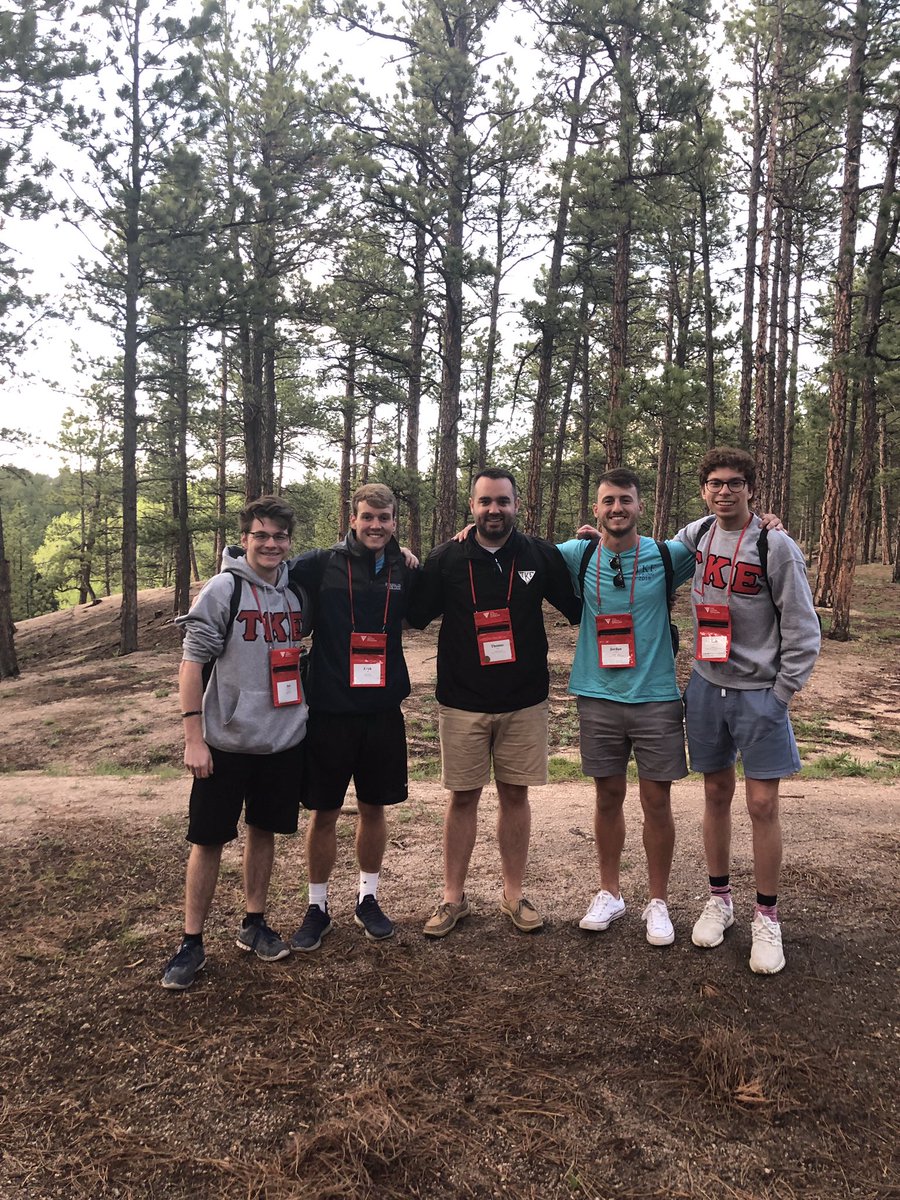 We hope that our President Jordan Parker and Chapter Advisor are having a great time in Colorado for TKE Leadership Academy! We can’t wait to hear about all of the new ideas you will bring back to the chapter! #IAMTKE