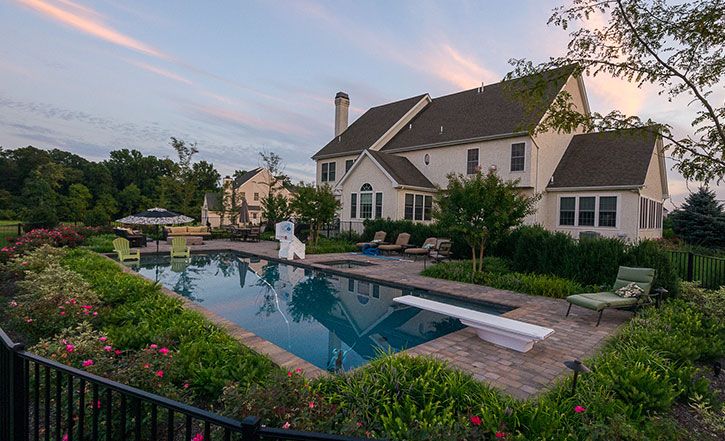 Can we add a pool to the backyard design? Which decking material will last the longest? Which flowers and plants will thrive here? What about patio lighting? Our expertise will help you evaluate and prioritize each element of the design! Contact us to get started today!