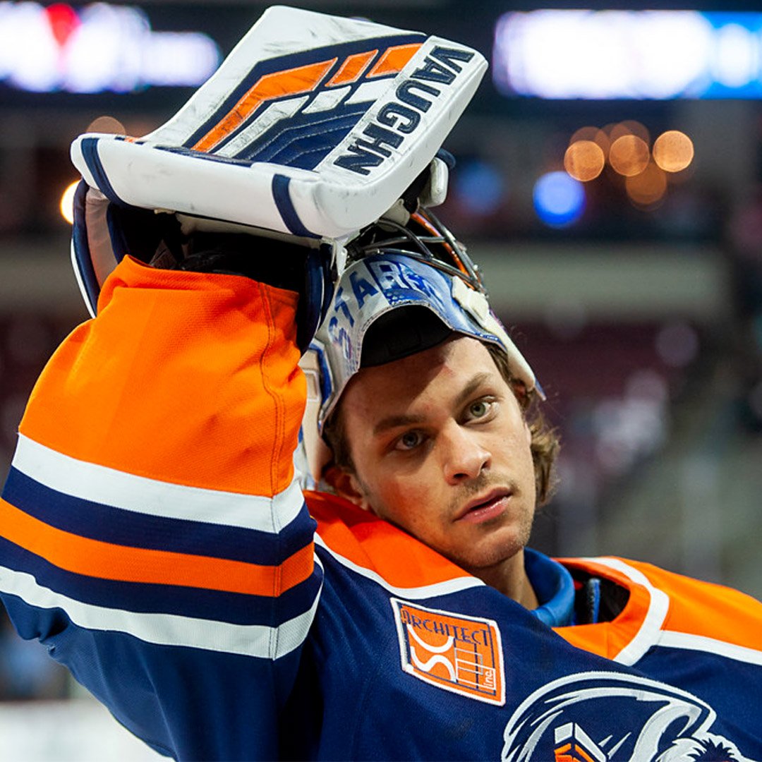 EdmontonOilers's tweet photo. The #Oilers have signed forward Brad Malone & goaltender Shane Starrett to one-year contract extensions. https://t.co/7r0Fq7FneC