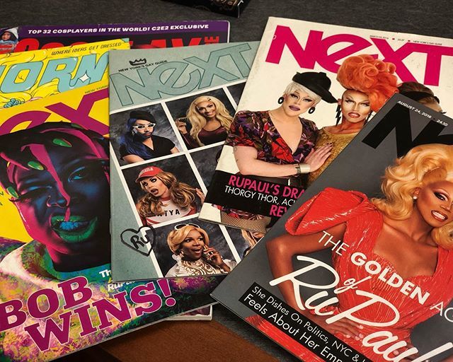 DrewUArchives's tweet photo. New additions! #rupaul #rupaulsdragrace #nextmagazine @bobthedragqueen @rupaulsdragrace @rupaulofficial https://t.co/fyP7IVj3mM https://t.co/TInTQIlcUe