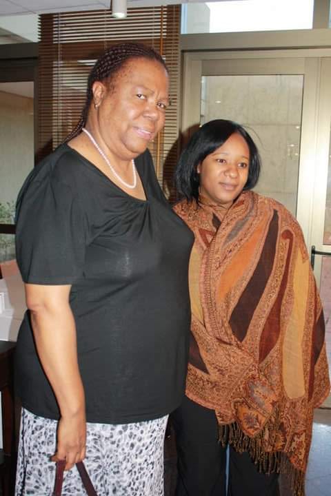 ZindziMandela's tweet photo. My new boss @NalediPandor with First Secretary Political @LefifiTsholo @DIRCO_ZA @SAEmbassyCPH #Mbokodo✊ https://t.co/y4B87OYzEP