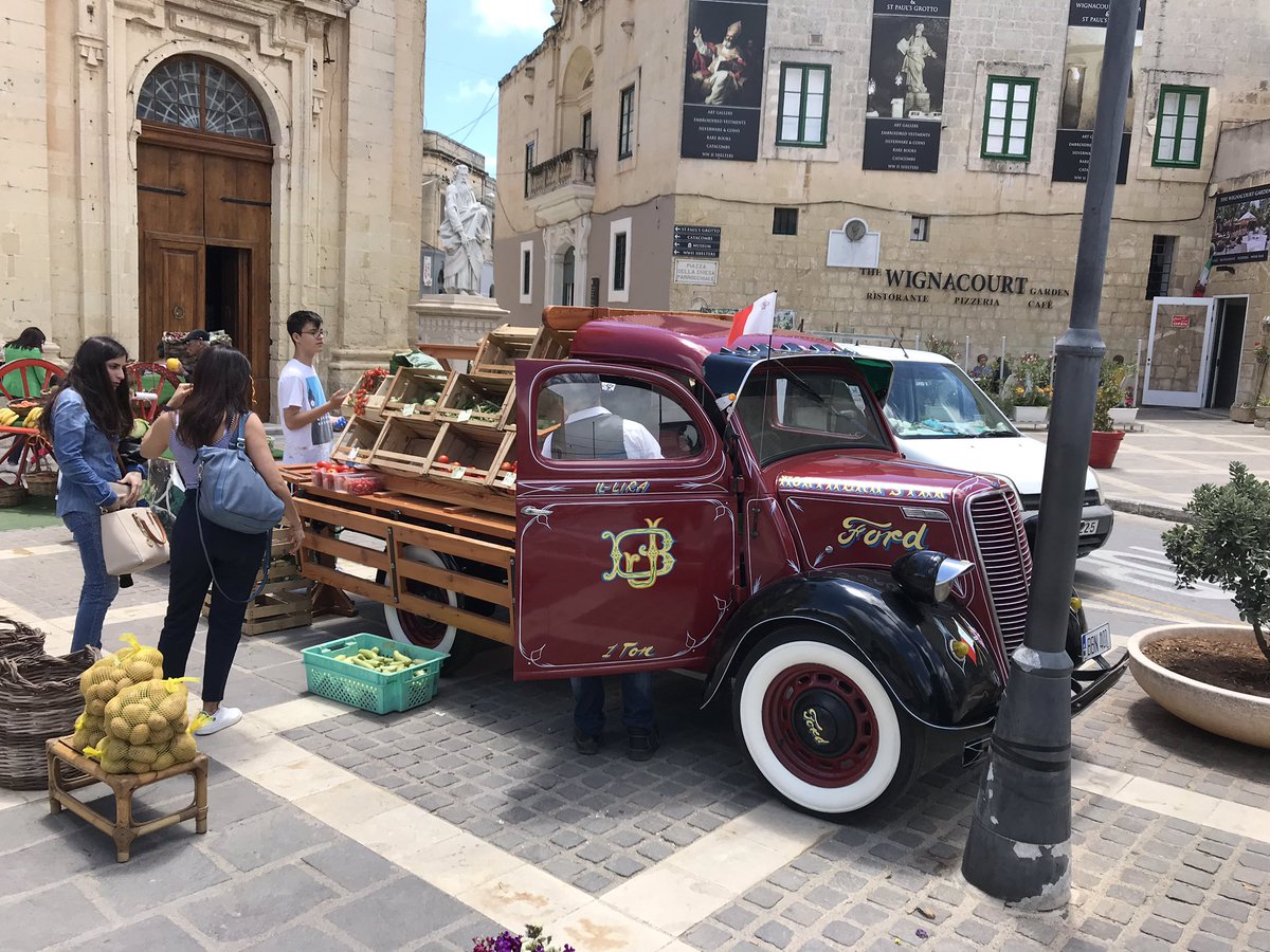 When vintage comes to good use in #Malta.