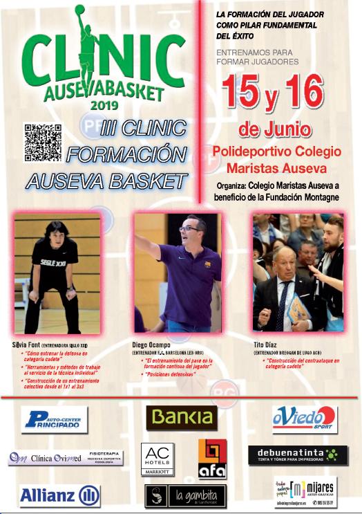 ClinicAuseva's tweet photo. Ya tenemos el cartel del Clínic !!!
Si te gusta la formación de jugadores, no te puedes perder esta cita. https://t.co/R0cbgWwGhD