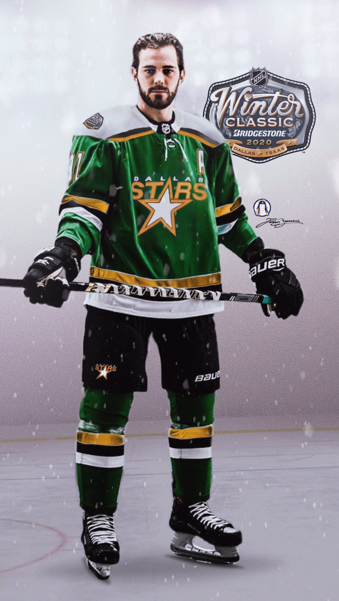 Dallas Stars 2020 Winter Classic Jersey Mockup on Behance