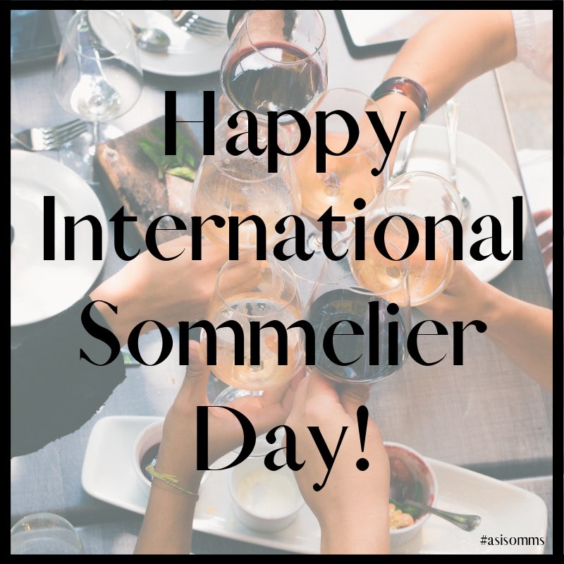 The Association de la Sommellerie Internationale was founded in Reims (France) on June 3rd 1969 - 50 years ago today!

Let's all raise our glass to the official International Sommelier day!
#ASIsomms #asi50