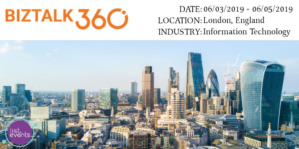 listevents1's tweet photo. Bizztalk 360 - https://t.co/cJUvHP7AyK  

#listevents #event #globe #world #business #bizztalk #talk #conference #technology #biztech #london #uk #england #l4l #f4f https://t.co/P5pNikL5ET