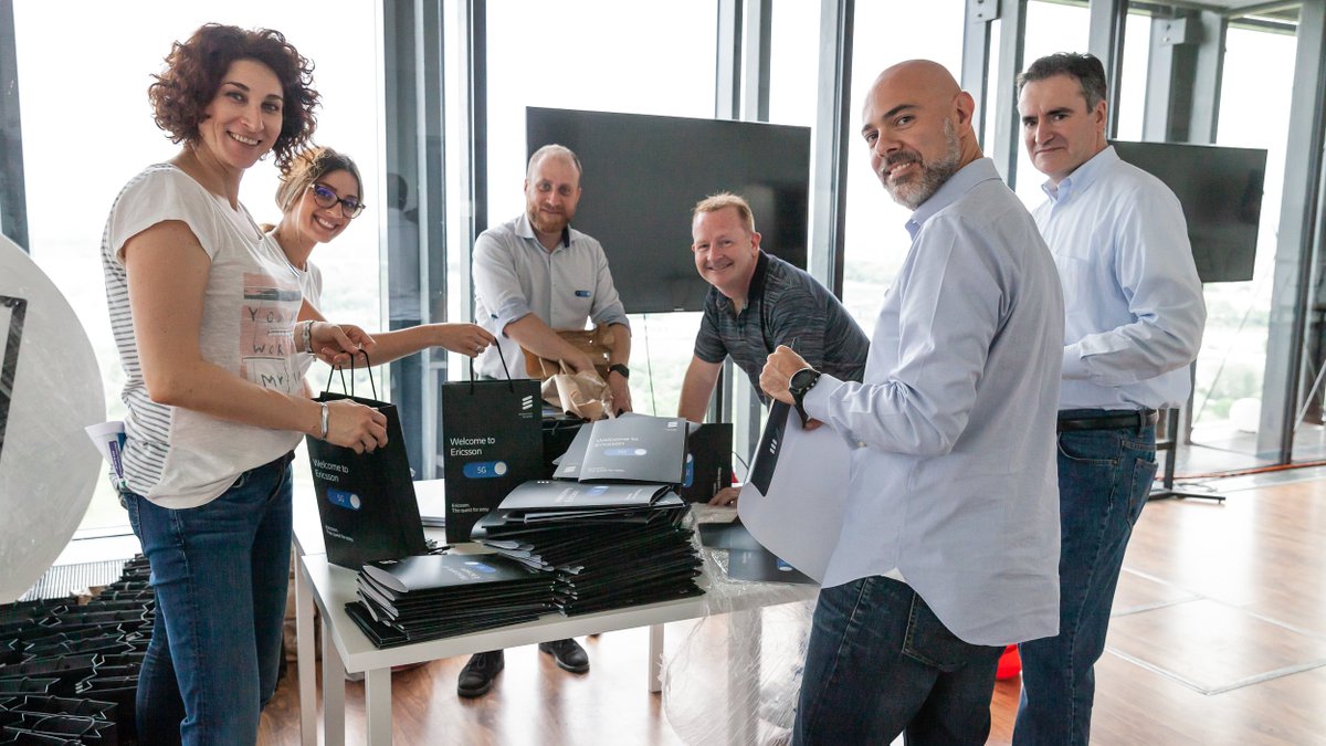 ericsson_europe's tweet photo. Final preparations done and we're ready to welcome our customers and guests to another great #BarcelonaUnboxed, this time in Belgrade where we'll show we're ready to speed up Serbia and Europe on #5G. Stay tuned! #IoT #AI #TeamEricsson https://t.co/3OfXGKgAal