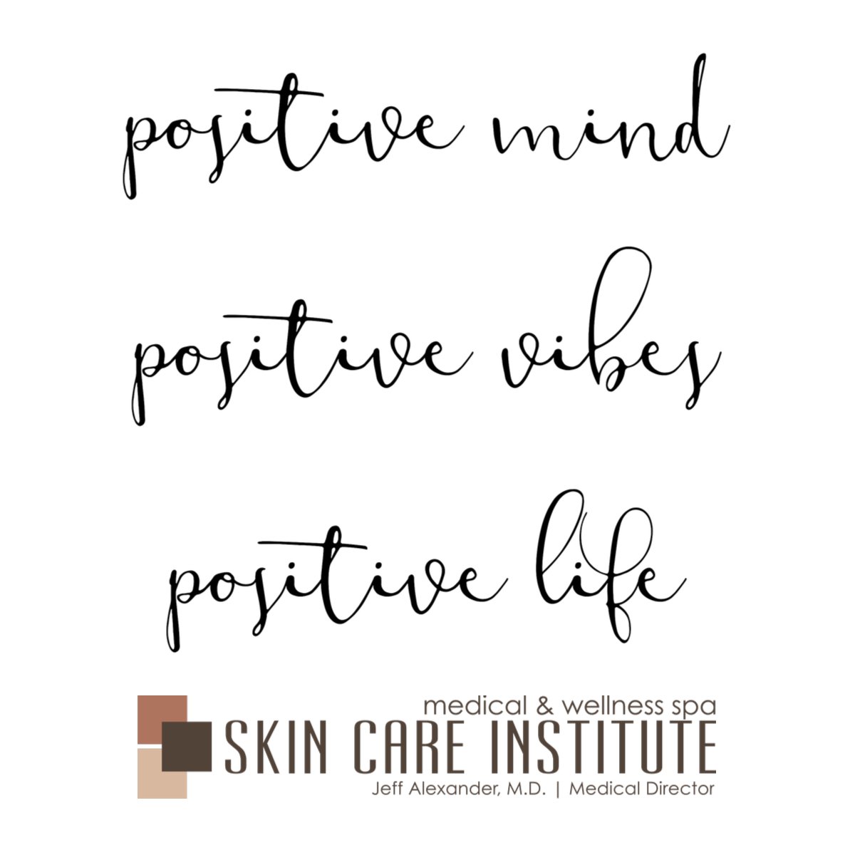skincareinst's tweet photo. A healthy mind means a healthy body! Think positively all week long and remember to take some time for yourself! #MondayMotivation https://t.co/3CVFBIOjgk
