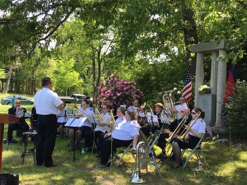 Here are photos from our Memorial Service that took place at Monmouth Memorial Cemetery on Sunday, May 26. We thank all who participated and we thank the Ocean County and Red Bank Corps for joining and supporting this event.