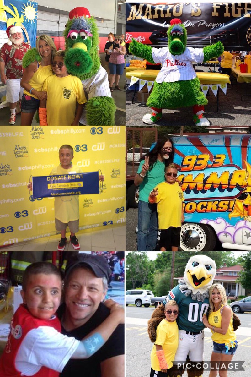 MariosFight's tweet photo. @933WMMR @Phillies @Eagles 
Mario has been battling inoperable brain tumors since he was 4 ! He fights everyday &amp; wants to raise money for ALSF ! Plz help by RT so Mario can reach his goal of $15K for Alexs Lemonade. #LivingOnPrayers 
https://t.co/noXbWhoVsw https://t.co/icQlLGFN6N