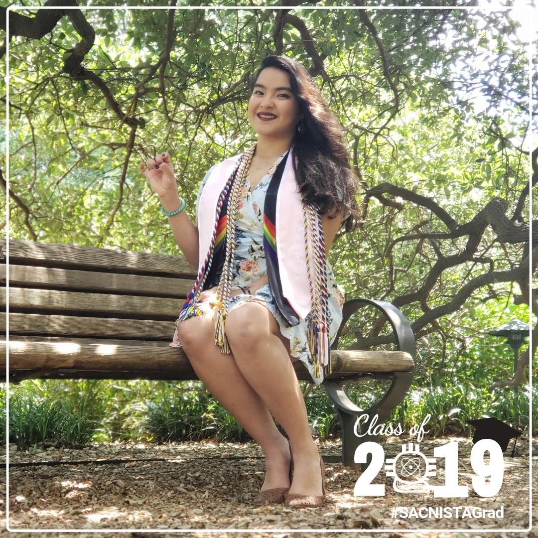 SACNAS's tweet photo. ✨🎓Clarissa Mae de Leon is a #SACNISTAGrad #Classof2019! BS in #EnvironmentalScience and Policy from @stedwardsu. Headed to @uhmanoa for a PhD in #Botany 👏
More about Clarissa >> https://t.co/ynompVOc21 🦄🌈🌎🔬 #SEU19 #Classof2019 https://t.co/5leHomUtdA