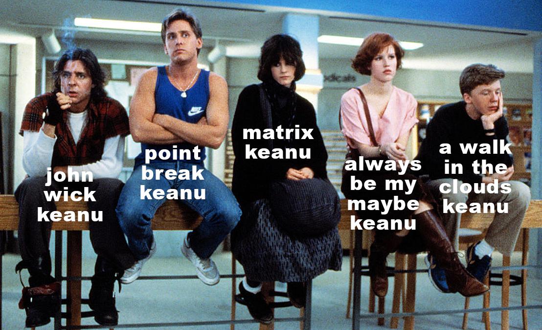 TheRialMichelle's tweet photo. keanu breakfast club,,,,, https://t.co/AfpWuxWHAN