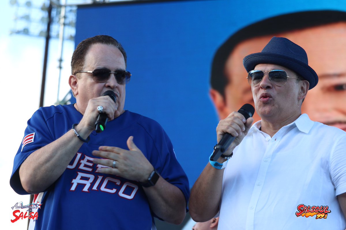 salsoul_fm's tweet photo. Un poco más del Aniversario de la Salsa #SomosSalsa 🎟🎶 @Lluviamusic y @RaySepulveda 

Presentado por Compañía de Turismo de Puerto Rico  y Silver Key https://t.co/9rynUyUBbD