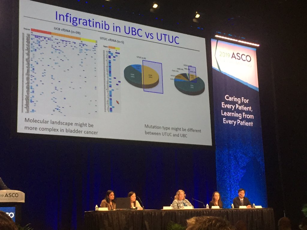 Way to go <a href="/NazliDizman/">Nazli Dizman</a>! Poster discussion #asco19 highlighting promising ORR of 50% in FGFR-mt #UTUC with correlative #cfdna showing genomic complexity of #bladdercancer vs UTUC under world-class mentorship by <a href="/montypal/">Sumanta K. Pal, MD, FASCO</a> <a href="/ASCOPost/">The ASCO Post</a> <a href="/cityofhope/">City of Hope</a>