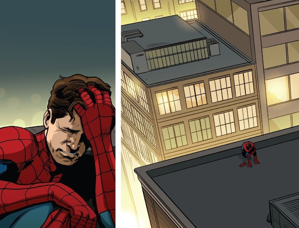 #ComicThatMadeMeCry Peter Parker: The spectacular spider-man #310