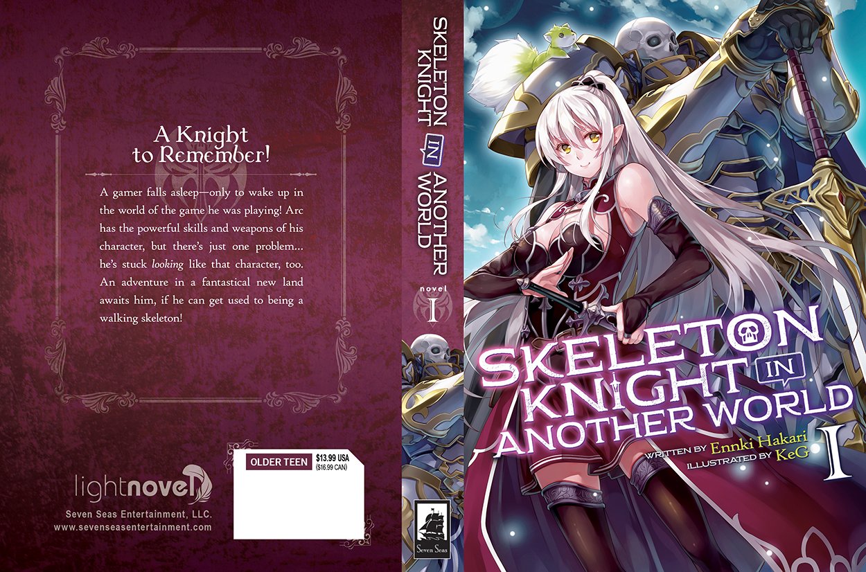 Seven Seas Entertainment on X: SKELETON KNIGHT IN ANOTHER WORLD (LIGHT  NOVEL) Vol. 9, Ennki Hakari and KeG