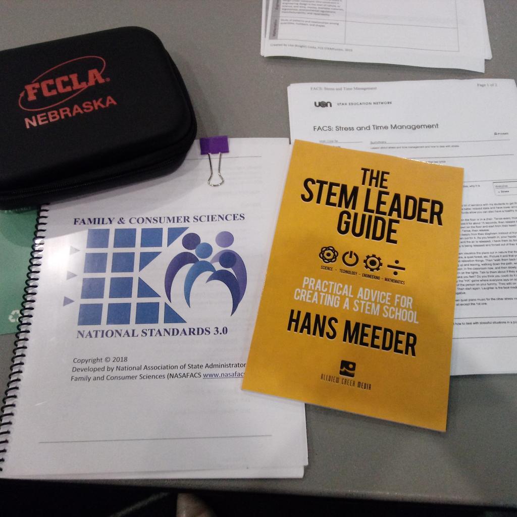 gaylarandel's tweet photo. @NDE_FACS pre conference learning that @FCSBOK and @NationalFCCLA is #STEMeducation #processinginformation https://t.co/iNq4b3gBoq