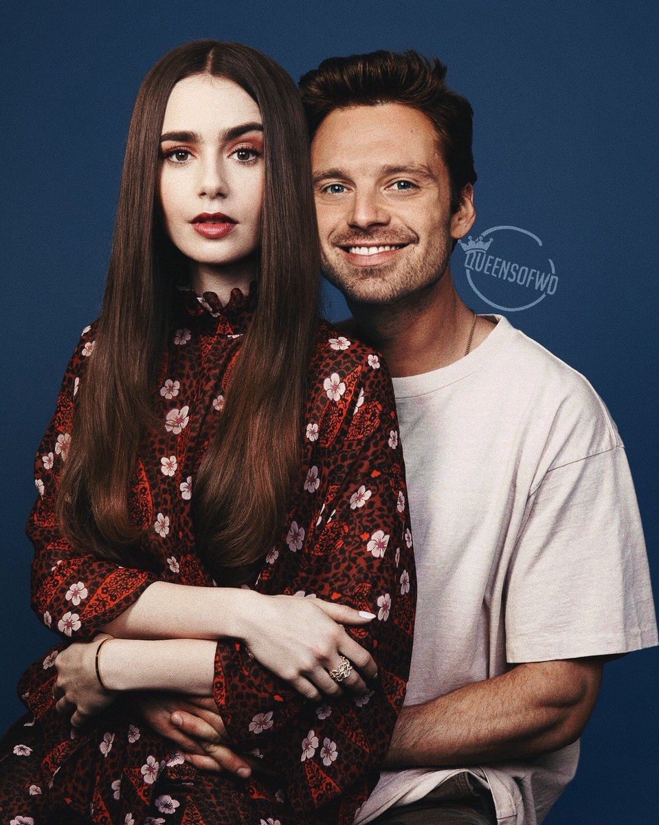 queensofwd's tweet photo. Still waiting on Sebastian Stan and Lily Collins to get cast in a movie together 🤞🏻 https://t.co/5zHytgXeqA