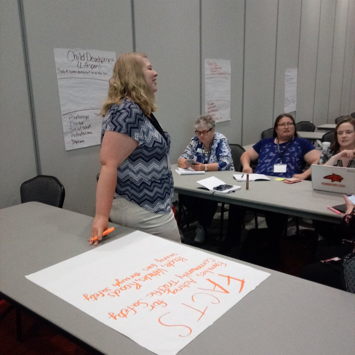 gaylarandel's tweet photo. @NDE_FACS pre conference learning that @FCSBOK and @NationalFCCLA is #STEMeducation #processinginformation https://t.co/iNq4b3gBoq