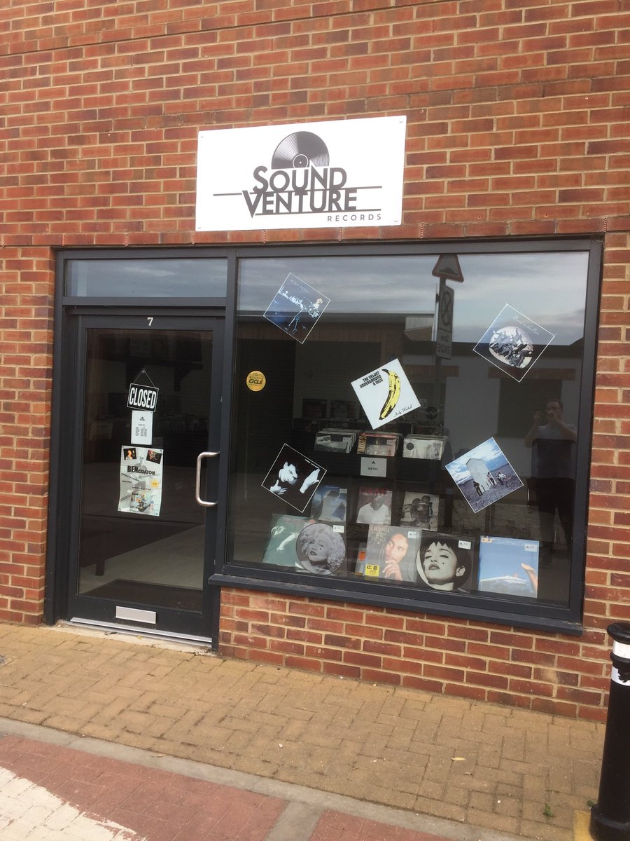 bournetownuk's tweet photo. It’s so important that we support local businesses in Bourne like this trendy record shop that has recently opened up down Wherry’s Lane. If shops like this aren’t used, they will close. So, let’s help keep Bourne thriving by continuing to shop local. https://t.co/B3KjzCW3ev